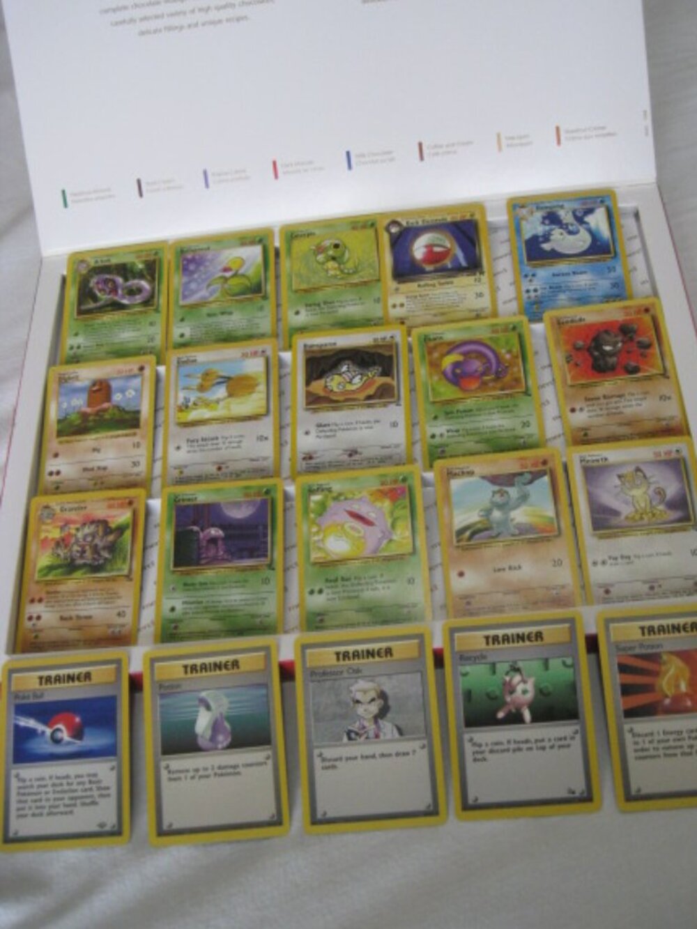 20 Vintage Pokemon Cards (15 Regular w/ 5 Trainers)